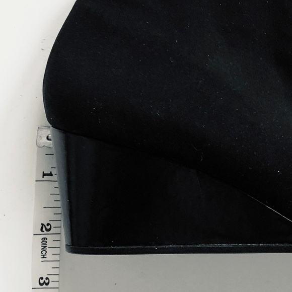 STUART WEITZMAN Black Sock Wedge Bootie Sz 6 B - Picture 12 of 16